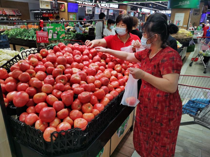 配送量同比增长70华润苏果守护南京市民菜篮子