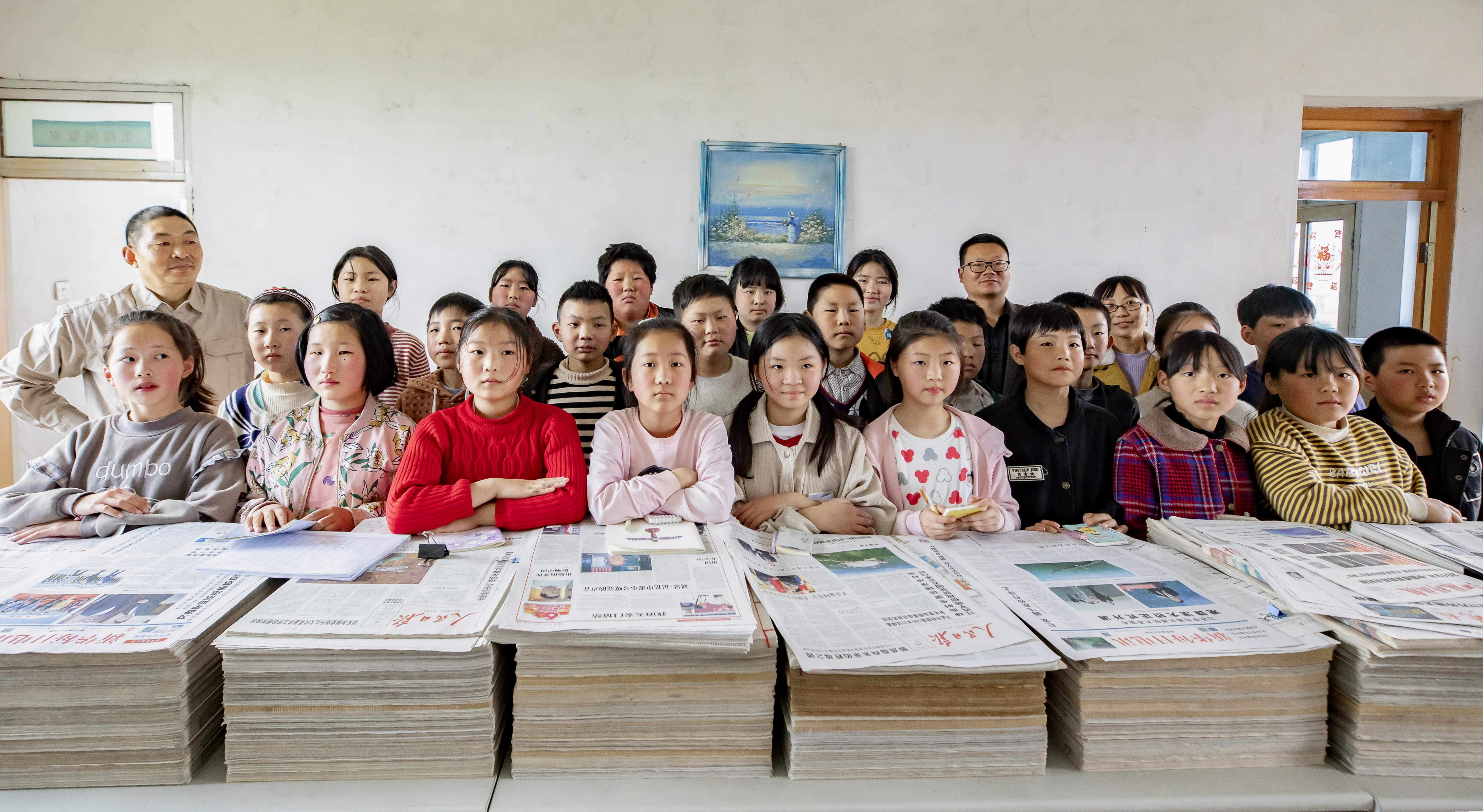 "双减"遇上国庆,小学生红报馆里享受黄金周-现代快报网