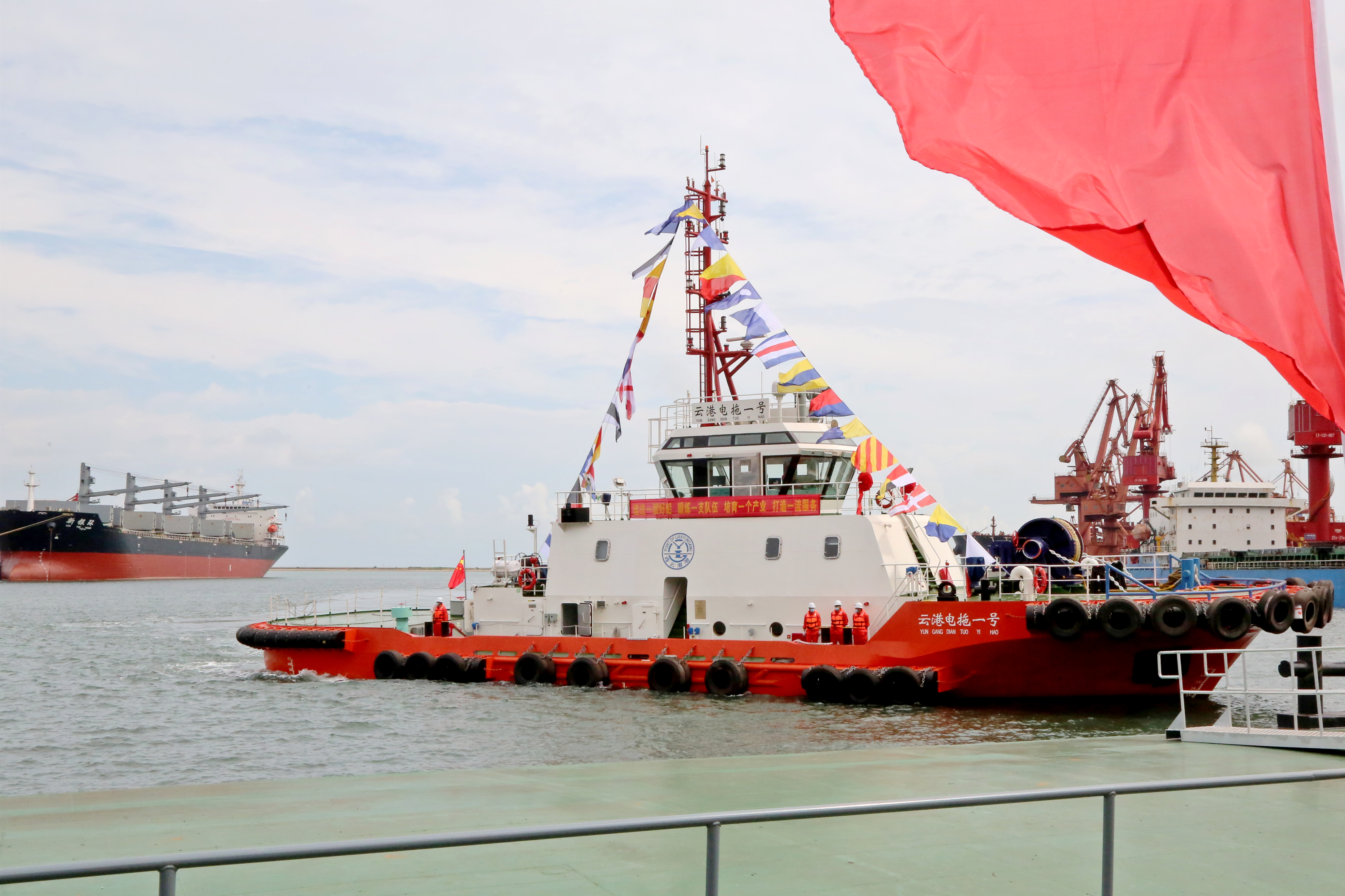 连云港港以生态含绿量提升发展含金量