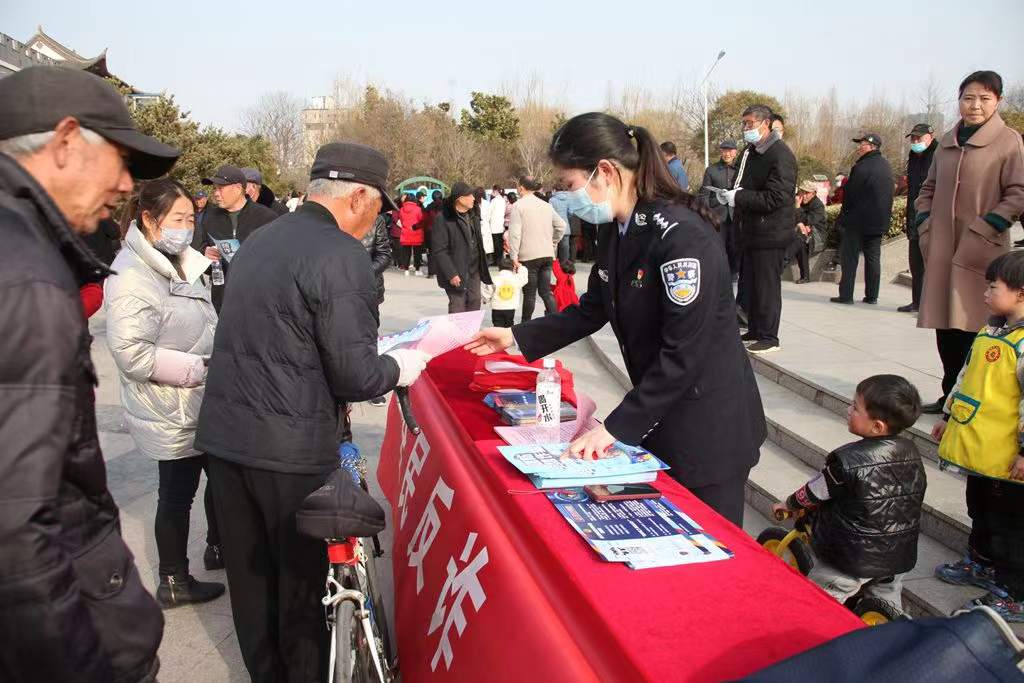 灌南警方全方位推動反詐宣傳走深走實