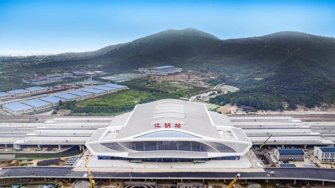 全国范围内已建成的“最大县级高铁车站”——江阴站