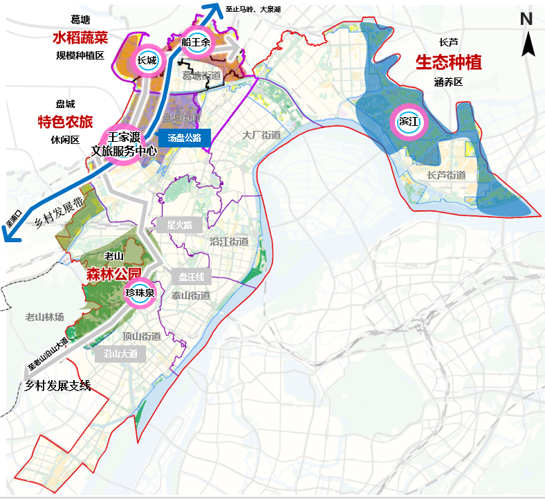 打造都市后花园!南京江北新区发布一批村庄规划成果