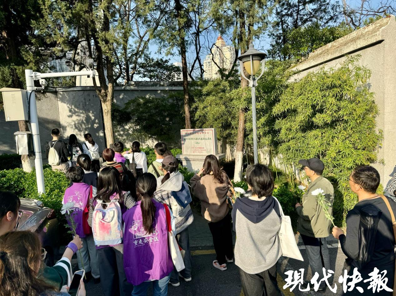 紫金草开满南京的季节一起走读拉贝日记