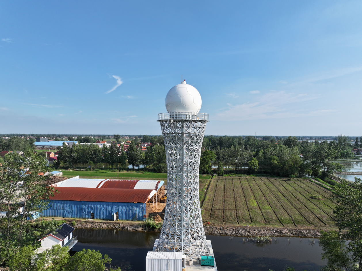 阜宁大曹庄气象雷达构建强对流灾害立体防御体系