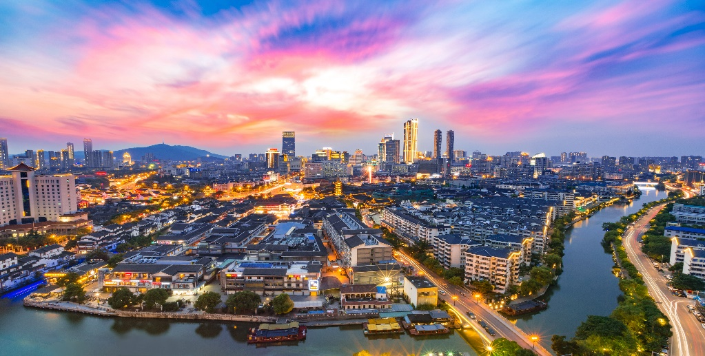 无锡城市风光。无锡市委网信办供图