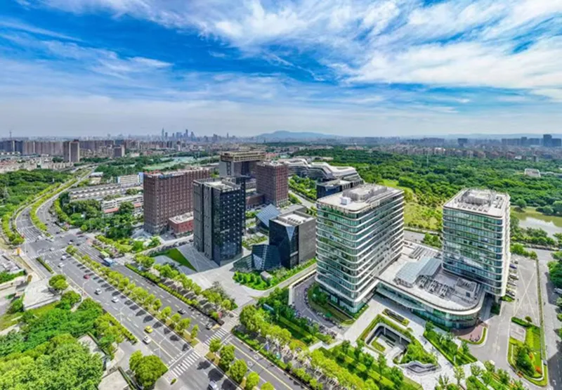 航拍中国(南京)软件谷。南京市工信局供图